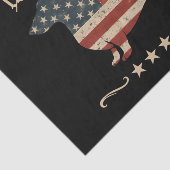 Würstchen Die Menschen Dackel 4. Juli Seidenpapier (Ausschnitt)