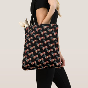 Würstchen Die Menschen Dackel 4. Juli Tasche