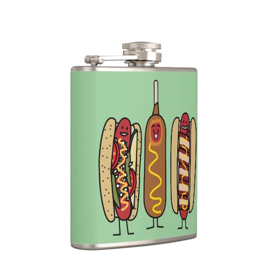 Würstchen-Freunde Flachmann (Rechts)