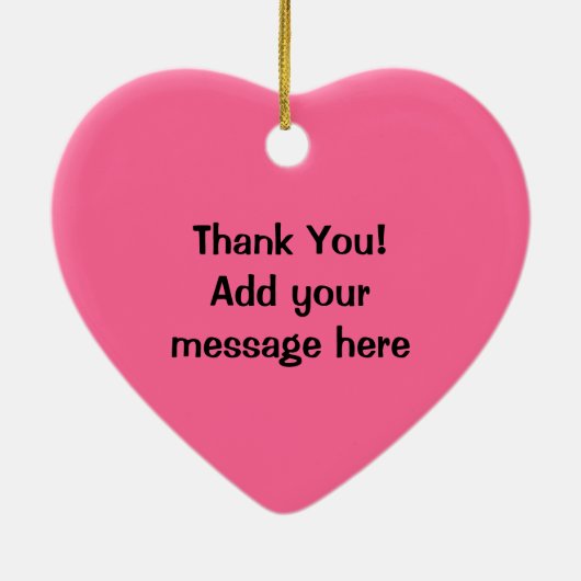 Würstchen-Freunde Keramik Ornament (Hinten)