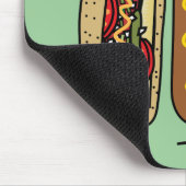 Würstchen-Freunde Mousepad (Ecke)