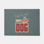 Würstchen Fußmatte (Vorderseite)