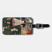 Würstchen Gepäckanhänger (Vorderseite horizontal)