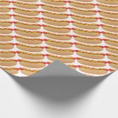 Würstchen Geschenkpapier (Ecke)