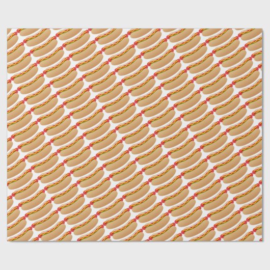 Würstchen Geschenkpapier (Flach)