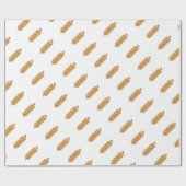 Würstchen Geschenkpapier (Flach)