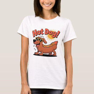 Würstchen Hot-Dog Vibes T-Shirt