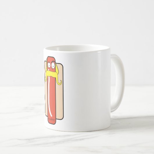 Würstchen Hulk Hogan Kaffeetasse (VorderseiteRechts)