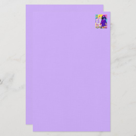 Würstchen Hundefarbe Wiederbelebende Lamm-Geschirr Briefpapier (Vorne/Hinten)