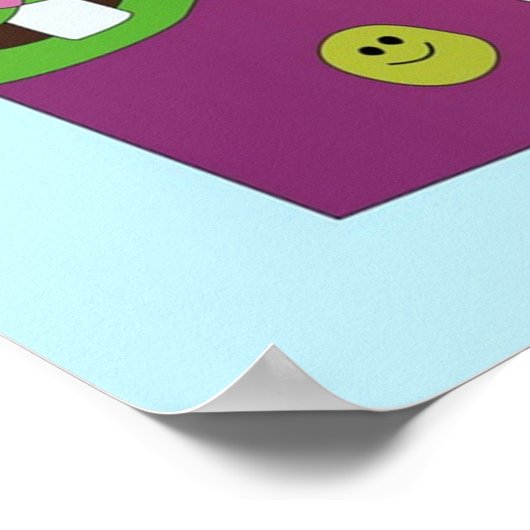 Würstchen Hut General Poster (Ecke)