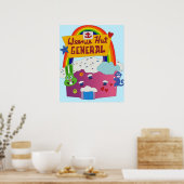 Würstchen Hut General Poster (Küche)