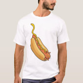 Würstchen-Katze T-Shirt (Vorderseite)