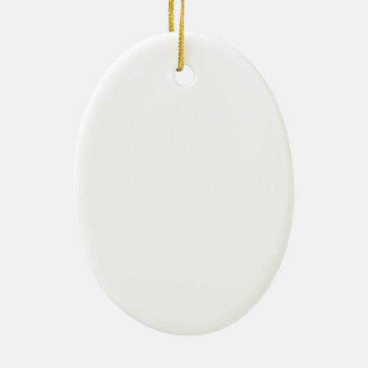 Würstchen Keramik Ornament (Hinten)