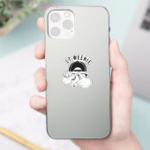 Würstchen L7 Aufkleber (Telefon)