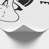 Würstchen L7 Geschenkpapier (Ecke)