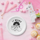 Würstchen L7 Pappteller (Party)