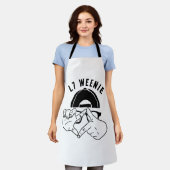 Würstchen L7 Schürze (Getragen)