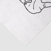 Würstchen L7 Seidenpapier (Detail)