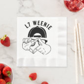 Würstchen L7 Serviette (Beispiel)