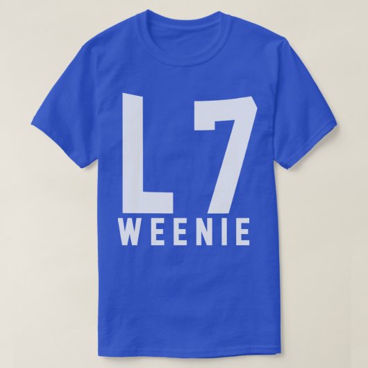 Würstchen L7 T-Shirt (Design vorne)