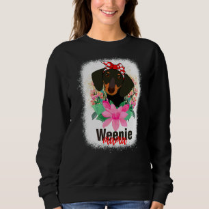 Würstchen Mama Dackel Dackel Cut Weiner Dog Mama M Sweatshirt