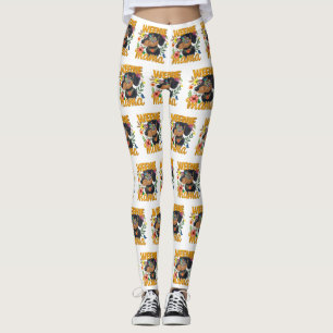 Würstchen Mama Dackel Leggings