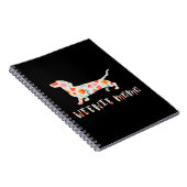 Würstchen Mama Dackel Notizblock (Rechte Seite)