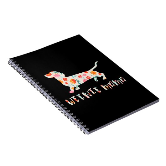 Würstchen Mama Dackel Notizblock (Rechte Seite)