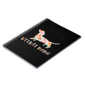 Würstchen Mama Dackel Notizblock (Linke Seite)