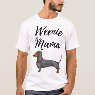 Würstchen Mama Funny Dackel Lover Weiner Dog Gesch T-Shirt