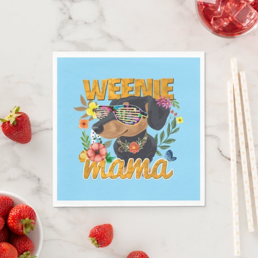WÜRSTCHEN MAMA PAPER NAPKINS SERVIETTE (Beispiel)