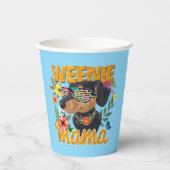 WÜRSTCHEN MAMA PAPIER CUPS PAPPBECHER (Vorderseite)