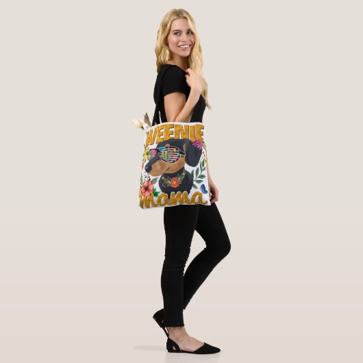 WÜRSTCHEN MAMA TOTE BAG TASCHE (Am Model)