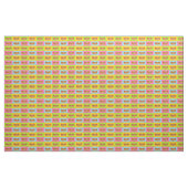 Würstchen mit Ziegeln gedecktes Entwurfsgewebe Stoff (Fat Quarter (45,7 x 55,9 cm))