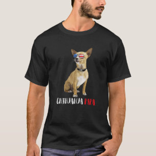 Würstchen Papa Chihuahua Vater Dog Chihuahua Lover T-Shirt