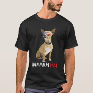 Würstchen Papa Chihuahua Vater Dog Chihuahua Lover T-Shirt