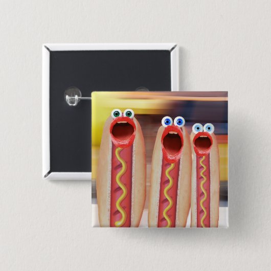 Würstchen People Button (Vorne & Hinten)