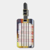 Würstchen People Gepäckanhänger (Vorderseite vertikal)