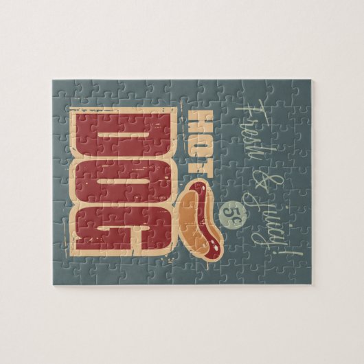 Würstchen Puzzle (Horizontal)