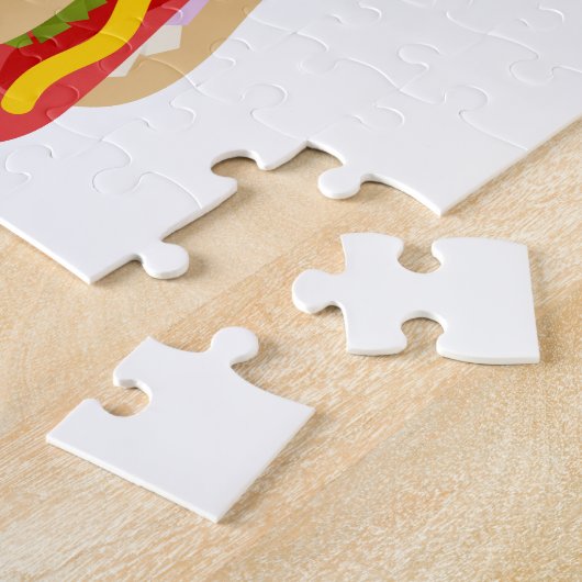 Würstchen-Puzzlespiel Puzzle (Seite)
