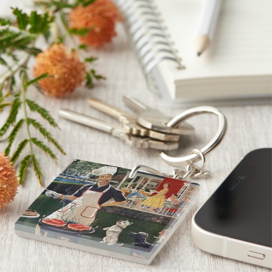 Würstchen Schlüsselanhänger (Vorderseite rechts)