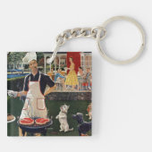 Würstchen Schlüsselanhänger (Rückseite)