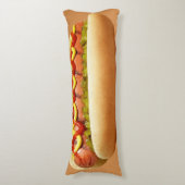 Würstchen Seitenschläferkissen (Vorderseite Vertikal)