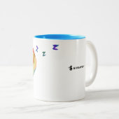 Würstchen-Träume Zweifarbige Tasse (VorderseiteRechts)