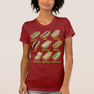 Würstchen über Amerika T-Shirt