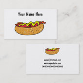 Würstchen Visitenkarte (Vorne/Hinten)