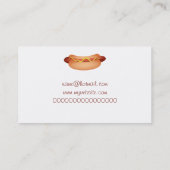 Würstchen Visitenkarte (Rückseite)