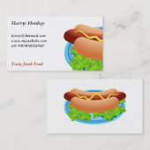 Würstchen Visitenkarte (Vorne/Hinten)