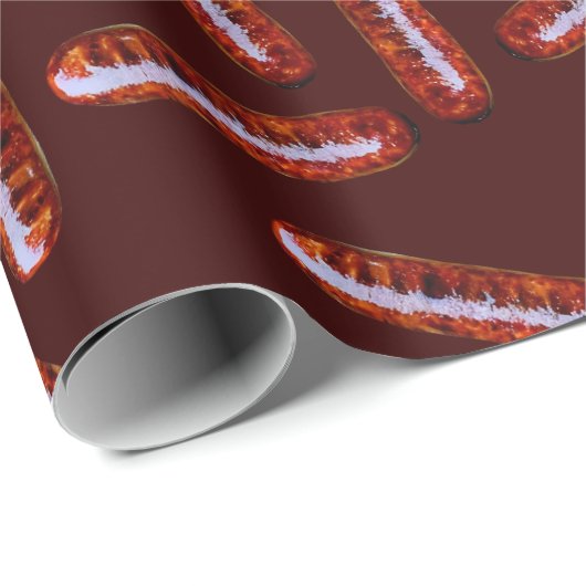 Würste Geschenkpapier (Rolleneckpunkt)