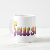 Würste Kaffeetasse (Vorderseite Links)